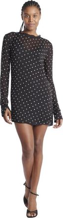 Dodo Bar Or Mini Jurk met Swarovski - Dames - Korte kleedjes - Zwart - XS - Polyester - Kleedjes