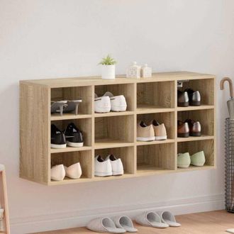 vidaXL Vidaxl - Shoe Cabinet Sonoma oak 103 x 30 x 51 cm Engineered wood