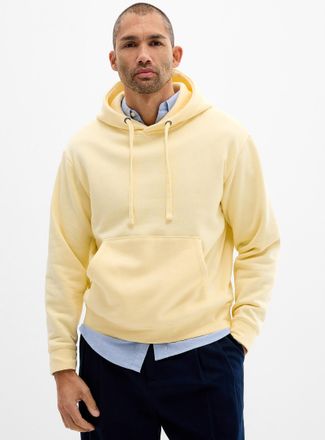 Le 31 Mens Fleece-lined raglan hoodie