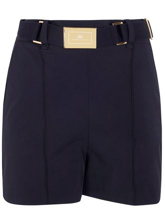 Elisabetta Franchi Belted Shorts