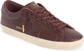 Golden Goose Super-Star Sneaker in Bordeaux at Nordstrom, Size 45