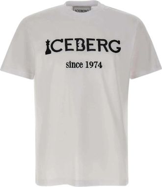 Iceberg T-Shirts - Heren - T-shirts - Wit - S - Tops