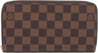 Louis Vuitton Pre-owned Wallets, female, Brown, Size: ONE SIZE Pre-owned Canvas wallets