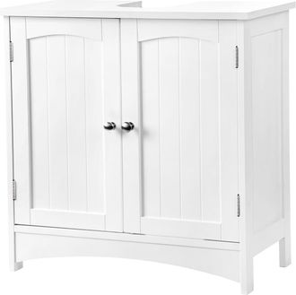Vasagle Mueble de lavabo de 30 x 60 x 60 cm de color blanco