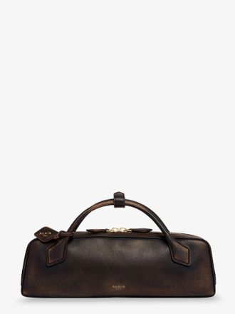 Alaia Teckel used-effect leather handbag - ALAIA - gender_Woman