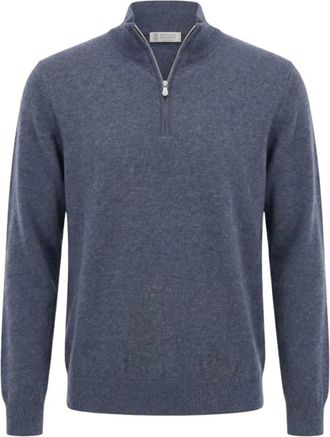 Brunello Cucinelli Hombre, Sudaderas, Azul, Talla: XL