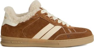 Woolrich shearling-lining stripe sneakers - FCA