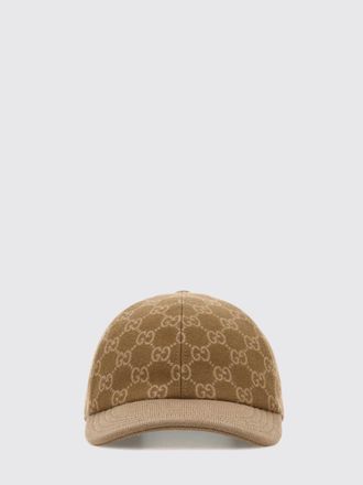 Gucci Cappello da baseball in feltro di lana con motivo GG Monogram all-over