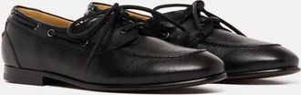 Scarosso Ginevro Loafers in Black - Calf at Nordstrom, Size 43.5