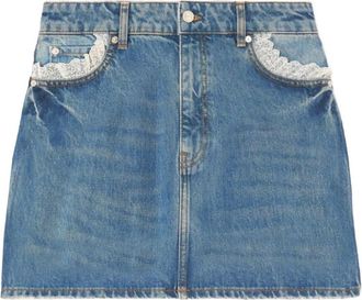 Ganni Mujer, Faldas, Azul, Talla: XS