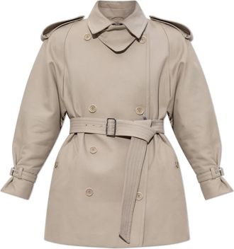 Max Mara Cacio Trenchcoat - Dames - Trenchcoats - Beige - 2XS - Katoen - Jassen