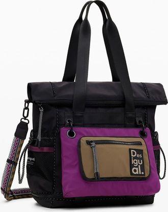 Desigual Zaino voyager multiposizione grande nero