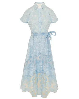 Beatrice .B Fabric Light Blue Dress
