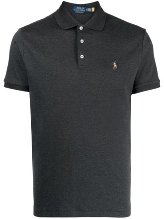 Polo Ralph Lauren Polo Pony-embroidery polo shirt - Grey