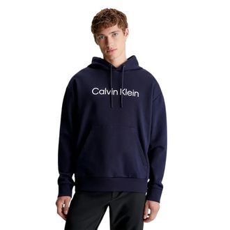 Calvin Klein Hombre, Sudaderas, Azul, Talla: L