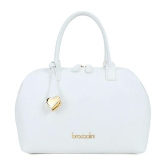 Braccialini Handbags, female, White, Size: ONE SIZE Michelle Bowling Bag