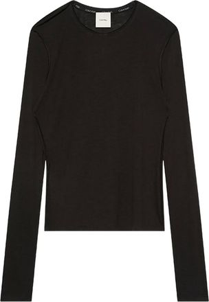 Calvin Klein long-sleeve T-Shirt - Black