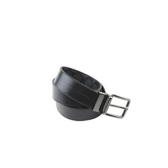 Coach Belts, male, Black, Size: ONE SIZE Boxed Harness Plaque Reversible Belt