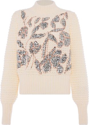 Faina Jumper Dames wolwit