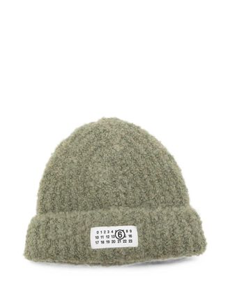 Maison Margiela Cappello berretto con toppa con logo Maison Margiela Mm6