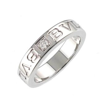 Bulgari White Gold (18K) Band Ring (Pre-Owned)