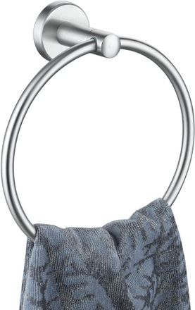 OEM Anillo Toallero De Acero Inoxidable 304 Para Ba&ntilde;o, Acabado Cepillado