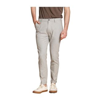 Mason's Heren, Broeken, Grijs, Maat: L Katoen