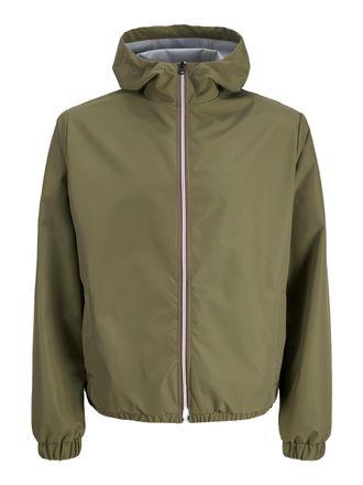 Jack & Jones Blouson JACK & JONES JJJAKE LIGHT JACKET, Herren, Gr. XL, dusty olive, Web, Obermaterial: 100% Polyester, unifarben, regular fit, Jacken Blouson