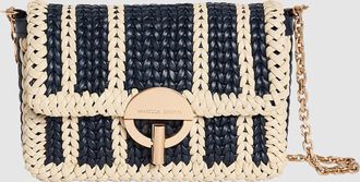Vanessa Bruno Sac Nano Moon Marine/Cr&egrave;me