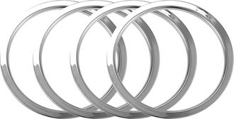 OEM Para Qashqai J11 2014-2018, Adhesivo De Anillo Cromado Para Marco Interior, Cubierta De Altavoz, Autopartes