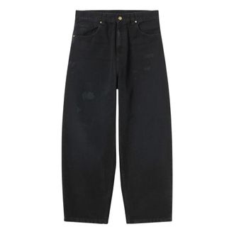 Carhartt Work in Progress Jeans, Heren, Zwart, S, Katoen, Brandon Pant