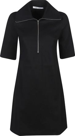 Sams&oslash;e & Sams&oslash;e Midi Jurken - Dames - Korte kleedjes - Zwart - XS - Kleedjes