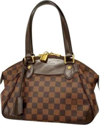 Louis Vuitton Pre-owned Handbags, female, Brown, Size: ONE SIZE Pre-owned Verona PM Handbag