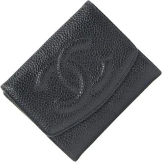 Chanel Pre-owned Wallets, female, Black, Size: ONE SIZE Pre-owned Wallet