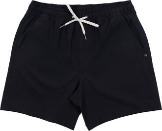 Burnside Elastic Waist Shorts with Liner in Black at Nordstrom Rack, Size X-Large