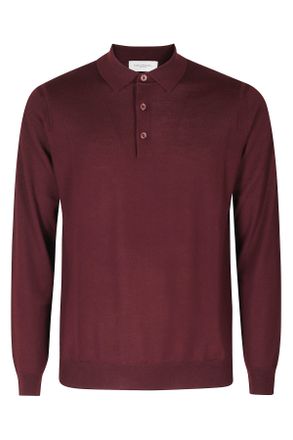 Paolo Pecora Amethyst Extrafine Merino Wool Polo Shirt