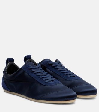 Jil Sander Etage satin sneakers