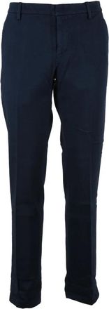 Dondup Spiritissimo Chinos - Heren - Chinos - Blauw - W34 - Katoen - Broeken