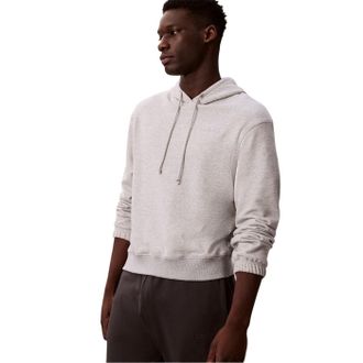 Calvin Klein Heren Logo Regular Sweatshirt (Grijze Heide)