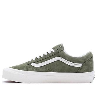 Vans (WMNS) Vans Vault Old Skool VR3 LX Pig Suede Forest Night VN0009QFZBF