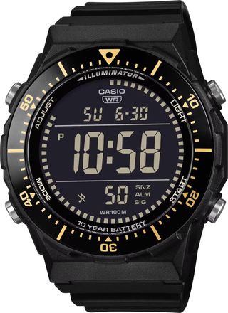Casio Mens Black Digital Watch with Black Dial - AE-1700H-1BVCF
