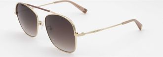 Escada Womens 59mm Gold Sunglasses