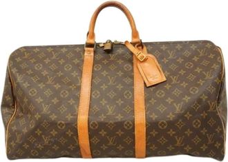 Louis Vuitton Vintage, unisex, Bruin, ONE Size, Pre-owned Weekendtas