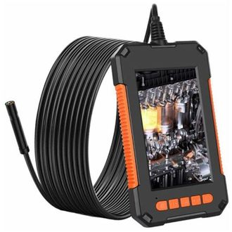 OEM C&aacute;mara De Inspecci&oacute;n Industrial Hd 1080p, Endoscopio Profesional, Pantalla De 4,3 Pulgadas, 8 Luces Led, Cable Semirr&iacute;gido De 5 M