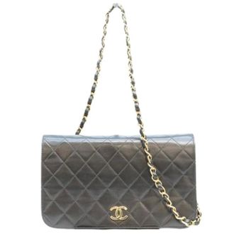 Chanel Pre-owned Vintage Schoudertas - Dames - Pre-owned - Grijs - Maat: ONE Size