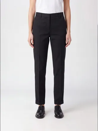 Aspesi Pantaloni slim fit in cotone stretch