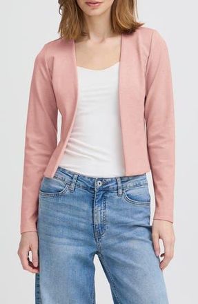 Ichi Kate Short Blazer in Rose Smoke Melange at Nordstrom Rack, Size X-Large