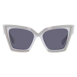 Valentino Grace Grey Butterfly Ladies Sunglasses VLS-126 C 54