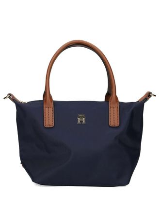 Tommy Hilfiger Webbing shopper met logoplakkaat - Blauw