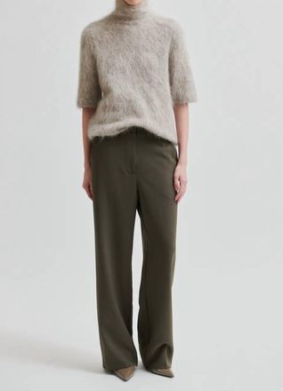 Second Female Womens Fique Trousers In Wren